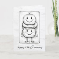 45th Wedding Anniversary Electrical Socket