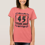 45th Wedding Anniversary Gifts T-Shirt