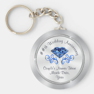 45th parents anniversary gifts keychain party wedding