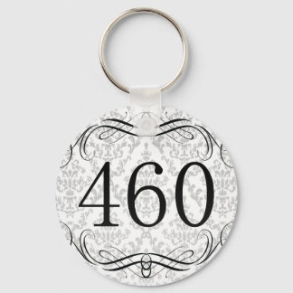 460 Area Code Keychain