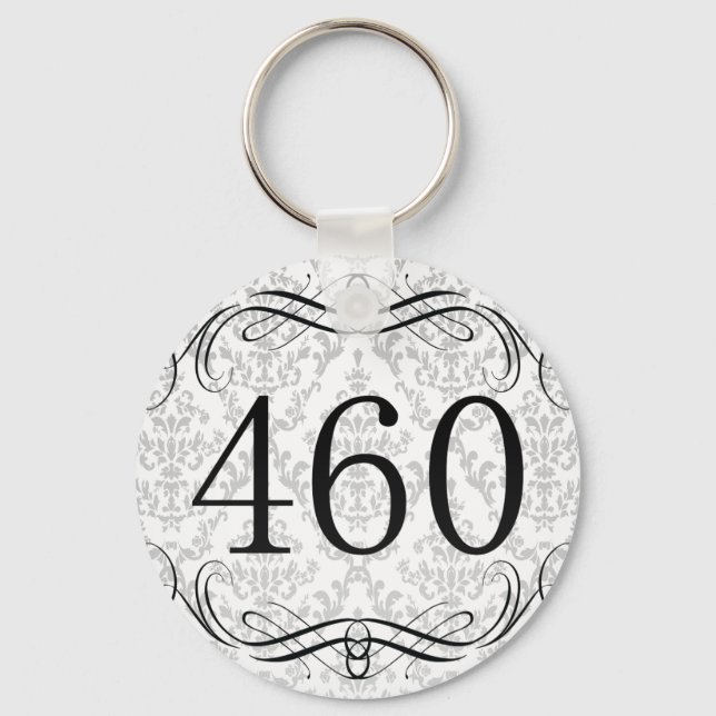 460 Area Code Keychain (Front)