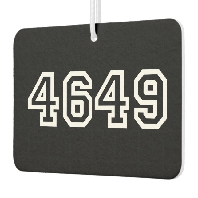 4649 Japanese Slang Yoroshiku Air Freshener (Left)