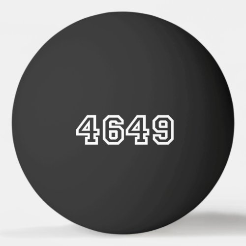 4649 Japanese Slang Yoroshiku Ping Pong Ball