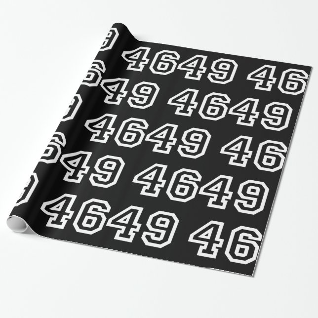 4649 Japanese Slang Yoroshiku Wrapping Paper (Unrolled)