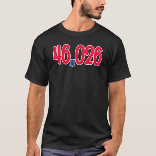 46 026 Philly Philadelphia Baseball fan Men Women  T_Shirt