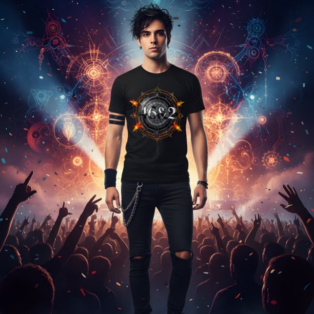 46 & 2 | TOOL-Inspired Steampunk Compass Tee (Creator Uploaded)