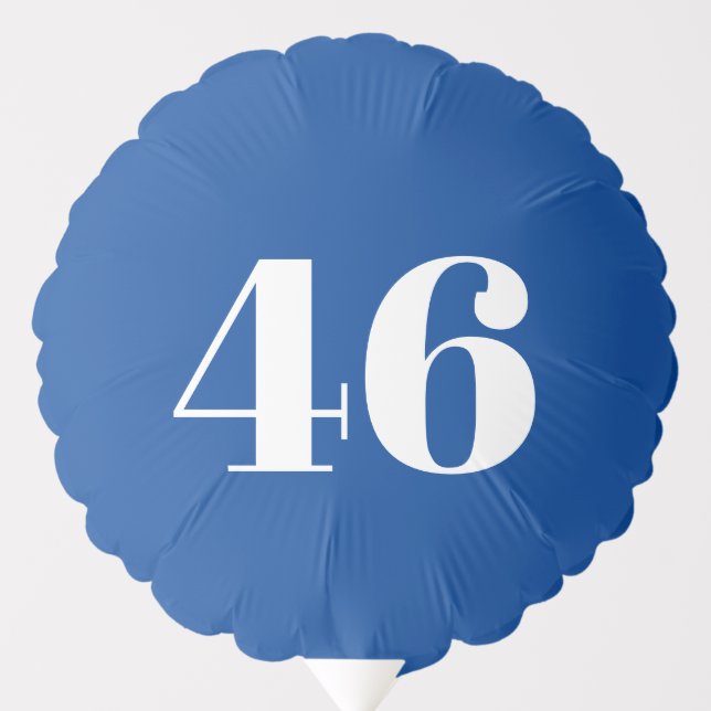 "46" Biden President, Biden Harris 2020, Election Balloon (Front)