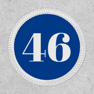 "46" Biden President, Biden Harris 2020, Election Patch