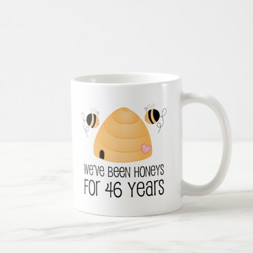 46 honey anniversarypng coffee mug