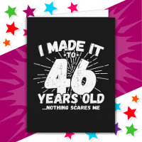 46 Year Old Sarcastic Meme Funny 46th Birthday