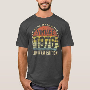 46 Years Old Vintage 1976 Limited Edition 46th T-Shirt