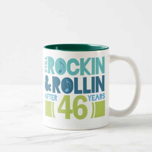 46th Anniversary Wedding Gift Two_Tone Coffee Mug