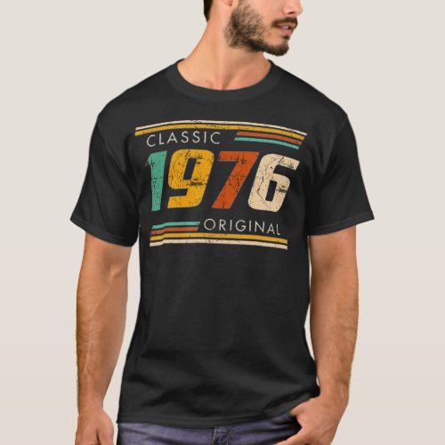 46th Birthday Classic 1976 Original  T_Shirt