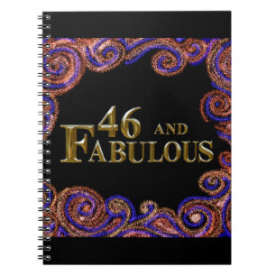 46th Birthday  Notebook