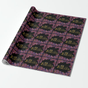 46th Birthday Wrapping Paper