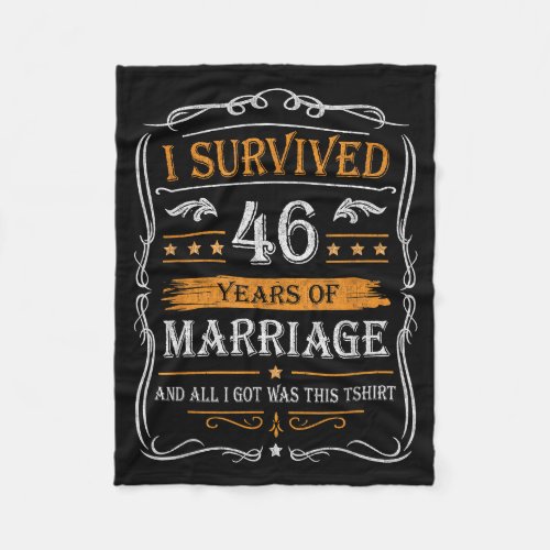 46th Wedding Anniversary Shirt Couples Husband Wif