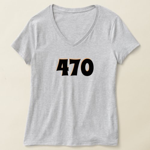 470 Area Code T_Shirt