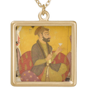 47.110/359 Gosain Narayan takes poison in the pres Gold Plated Necklace