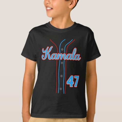 47 Baseball Jersey Shirt Team Kamala For President