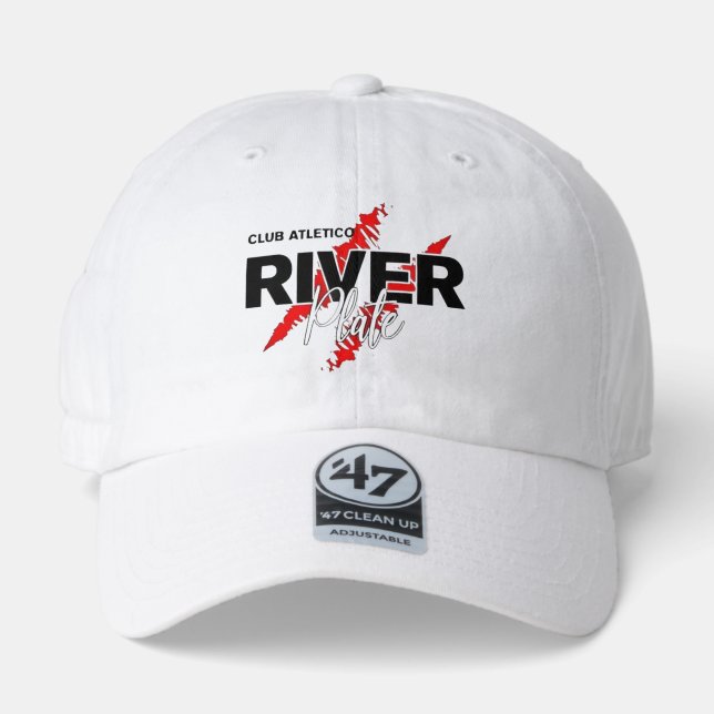 47 Brand Classic Clean Up Cap – River Plate White (Front)