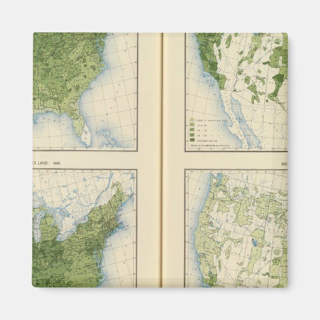 47 Corn 1890 Magnet (Front)