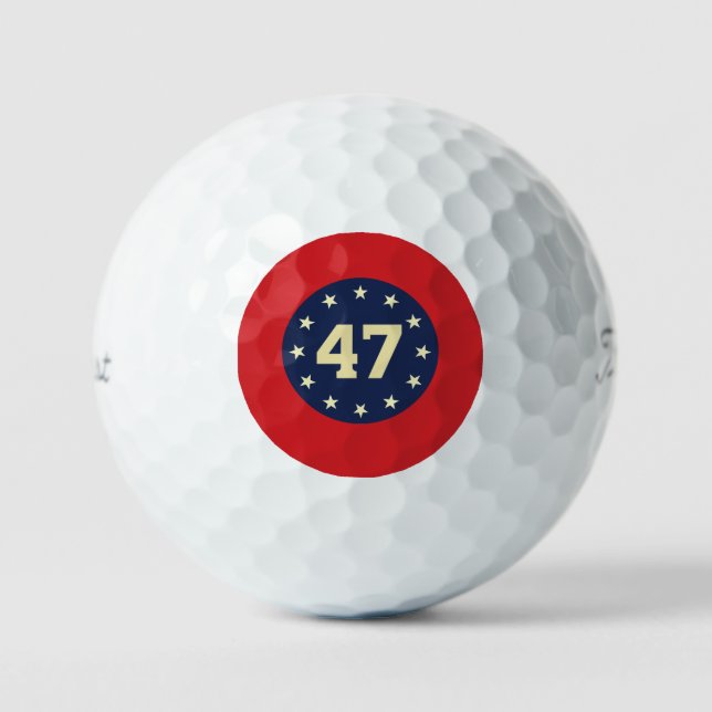 47 DESIGN GOLF BALLS  (Front)