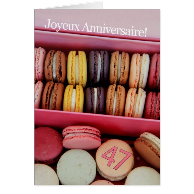 47  macarons in box.jpg cards (Front)