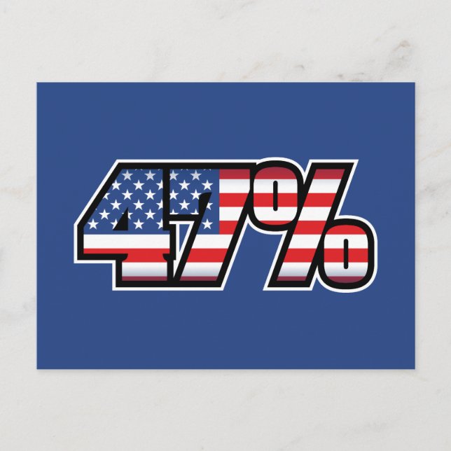 47 Percent Postcard (Front)