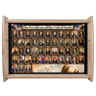 47 Presidents TV Tray Featuring Donald Trump