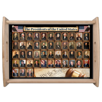 47 Presidents TV Tray Featuring Donald Trump