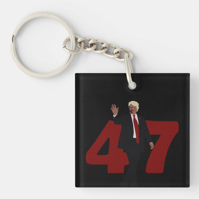 47 TRUMP 2024 KEYCHAIN (Front)