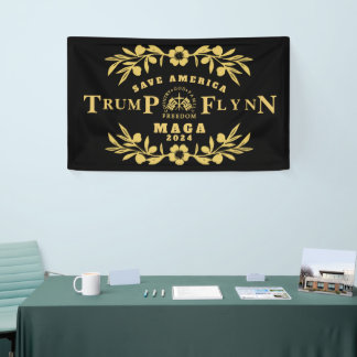 47 Trump Flynn 2024 Banner