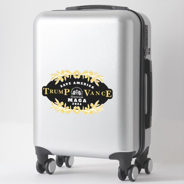 47 Trump J. D. Vance 2024 Sticker (Suitcase)