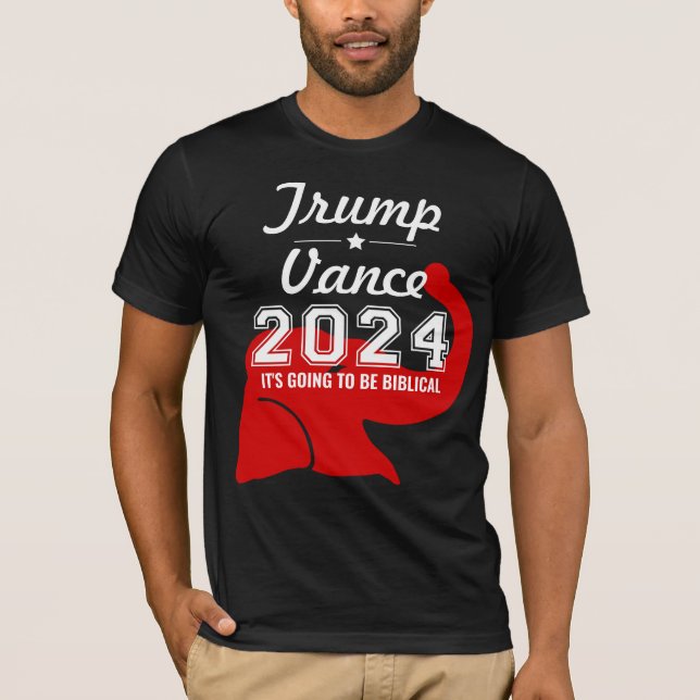 47 Trump J. D. Vance 2024 T-Shirt (Front)