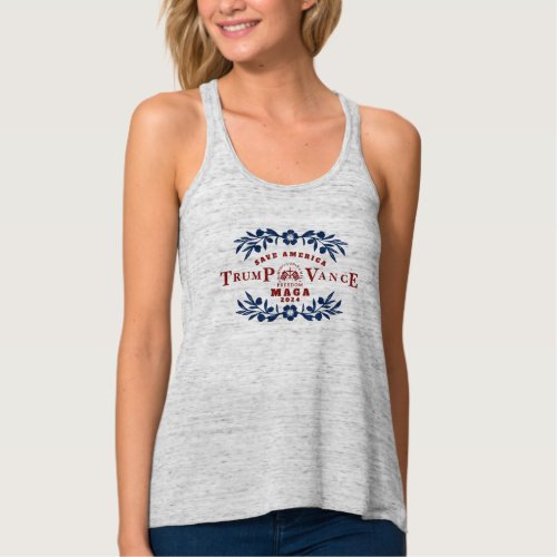 47 Trump J D Vance 2024 Tank Top