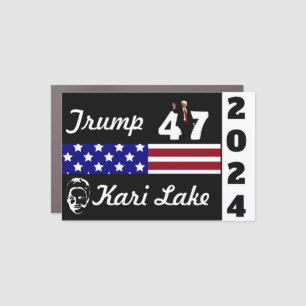 47 Trump Kari Lake 2024 Car Magnet