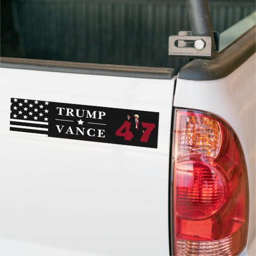 47 Trump Vance 2024 Bumper Sticker