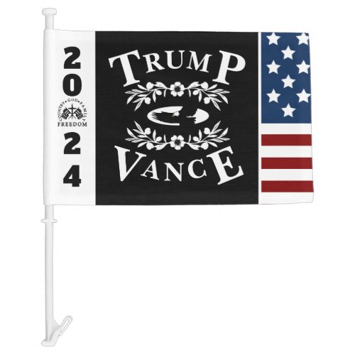 47 Trump Vance 2024 Car Flag