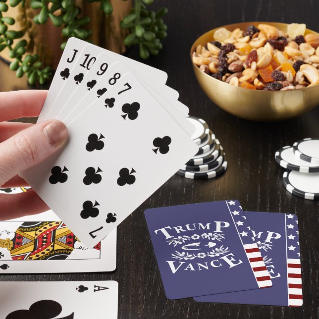 47 Trump Vance 2024 Poker Cards (In Situ)