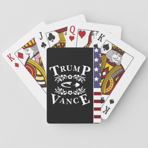 47 Trump Vance 2024 Poker Cards