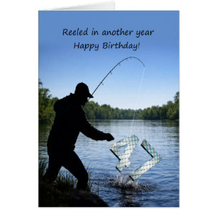 47th Birthday Fisherman  Cards