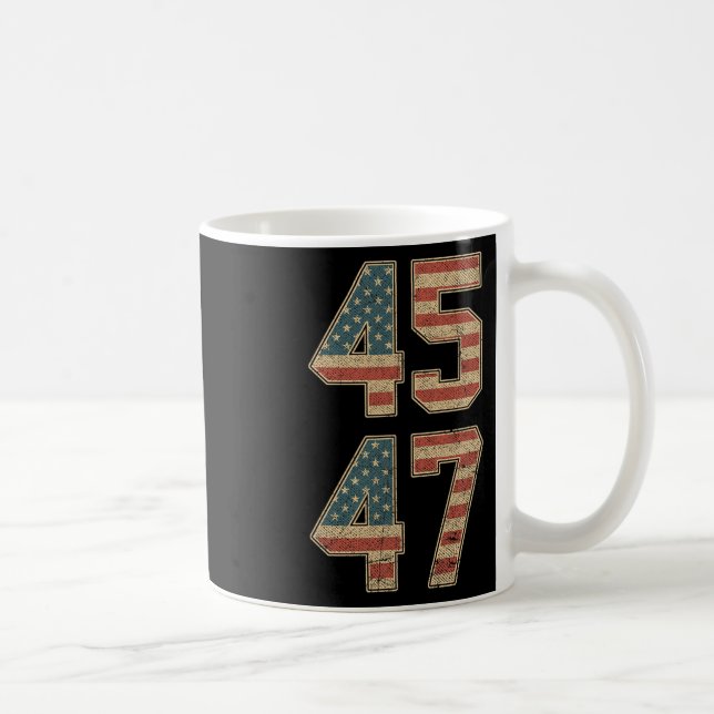 47th President 45 47  Coffee Mug (Right)