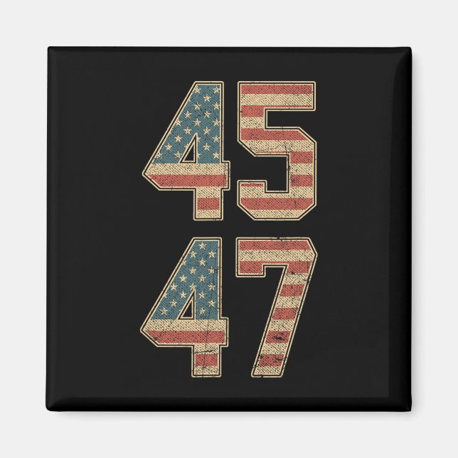 47th President 45 47  Magnet (Front)