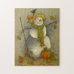 4878 Harvest Snowman Puzzle