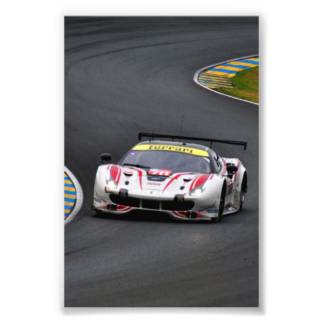 488 GTE 24 Hours of Le Mans 2019 Photo Print (Front)