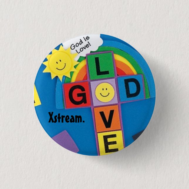 48_1520, Xstream. - Customized Button (Front)