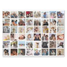 48 Photo Collage Template Make Your Own Fun Tissue Paper