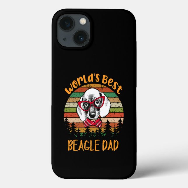 48 World'S Best Beagle Dad Case-Mate iPhone Case (Back)