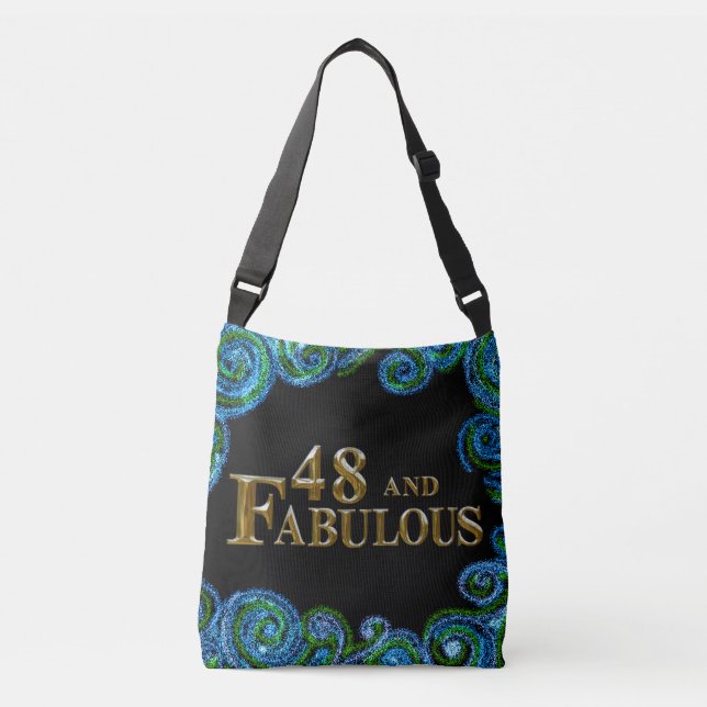 48th Birthday  Crossbody Bag (Front)