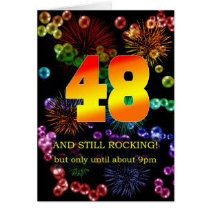 48th Birthday Still Rocking Cards